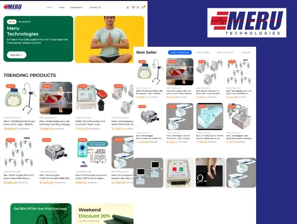 e-commerce platform Meru ZeroVolt