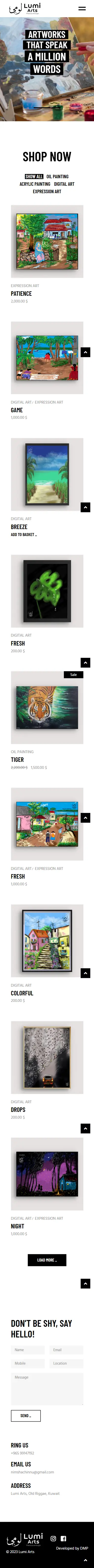 art website