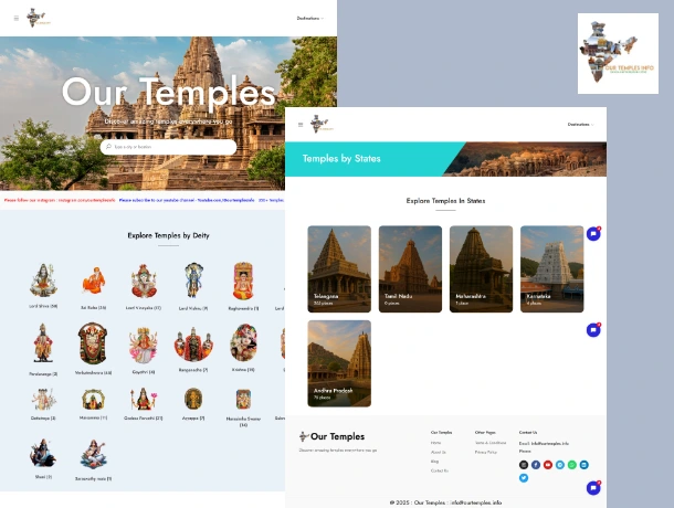 Temple Website