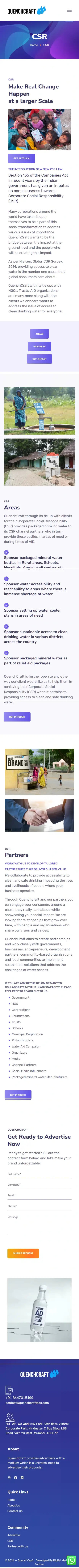 advertising website