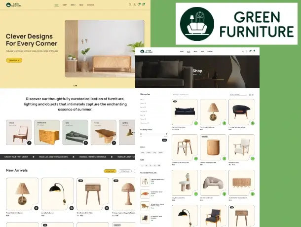 Furniture e-commerce website