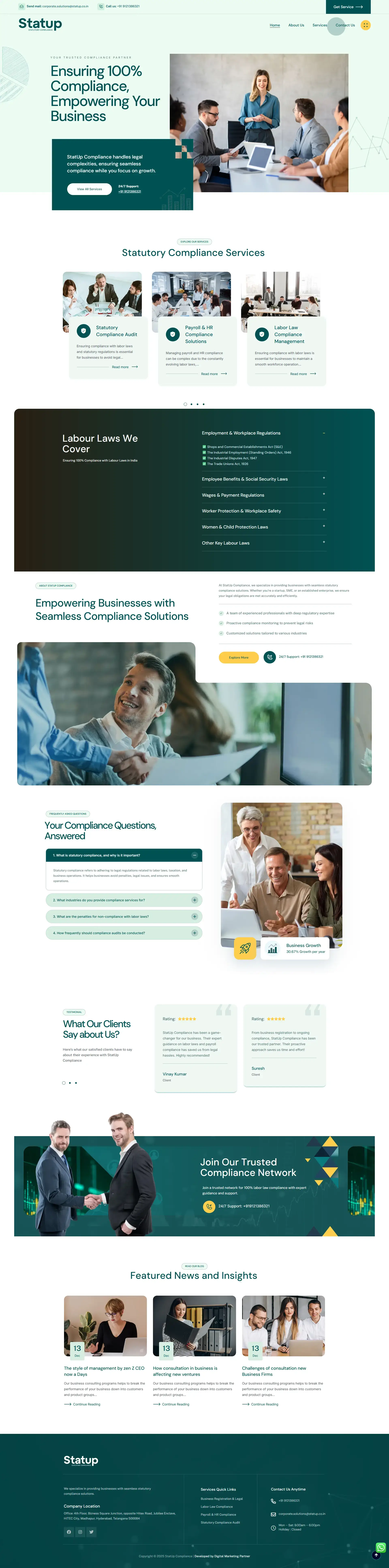 Corporate Website