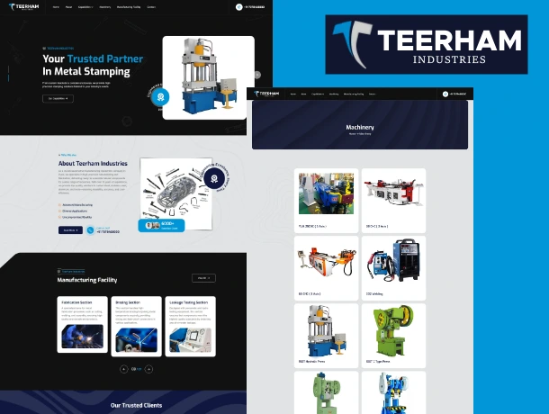 custom business website