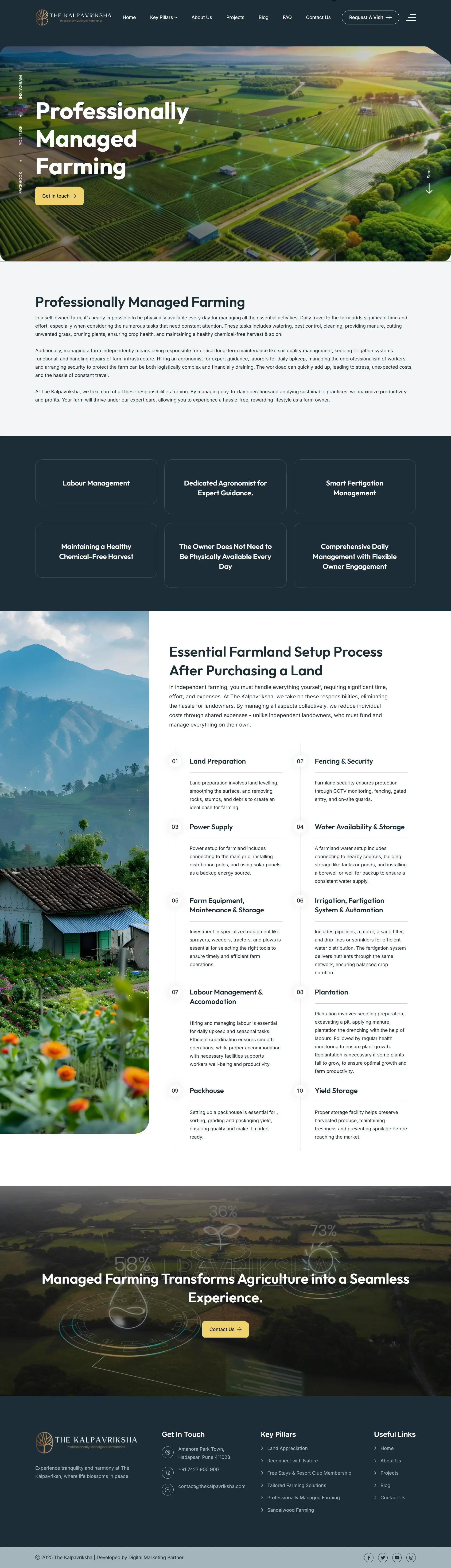 custom real estate website design