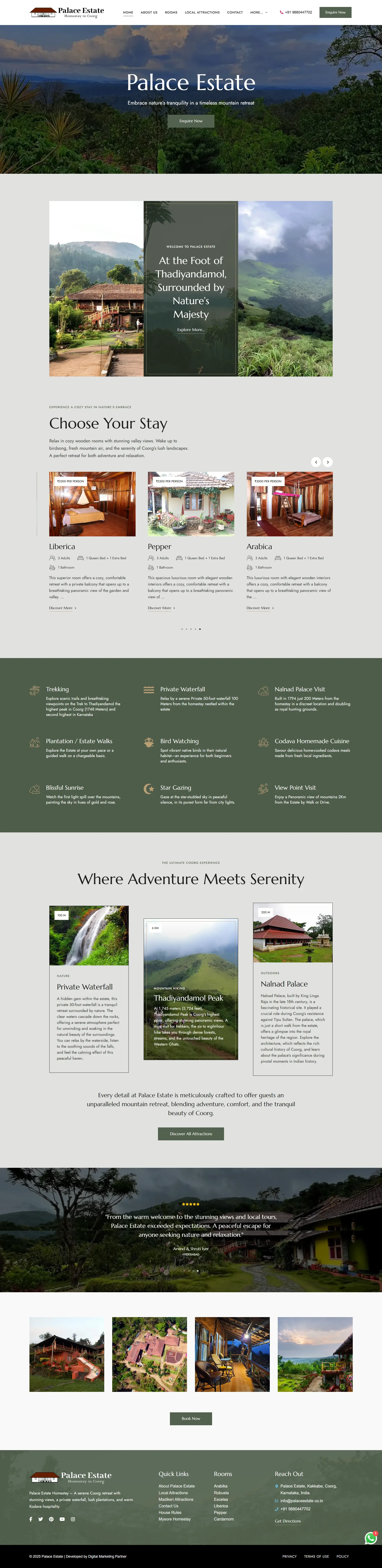 Resort Website