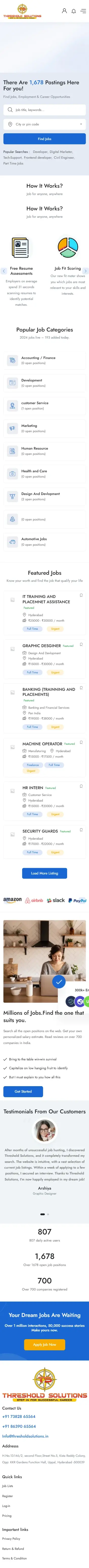 job listings website