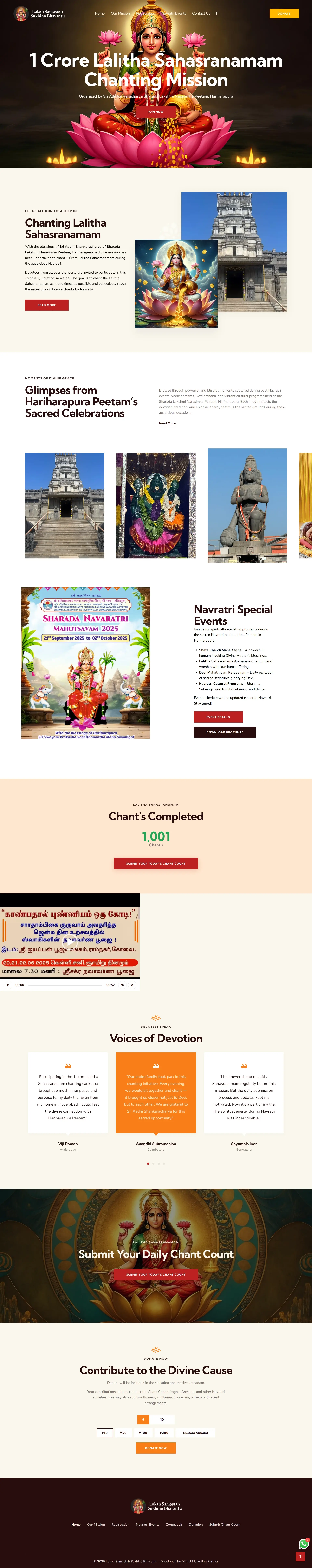 Spiritual Website