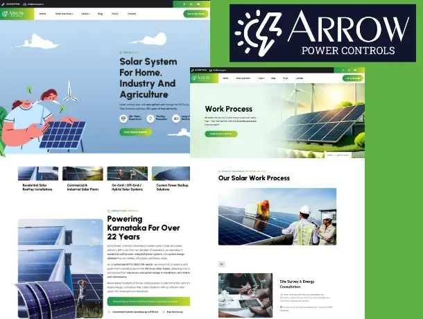 Solar Solutions Website