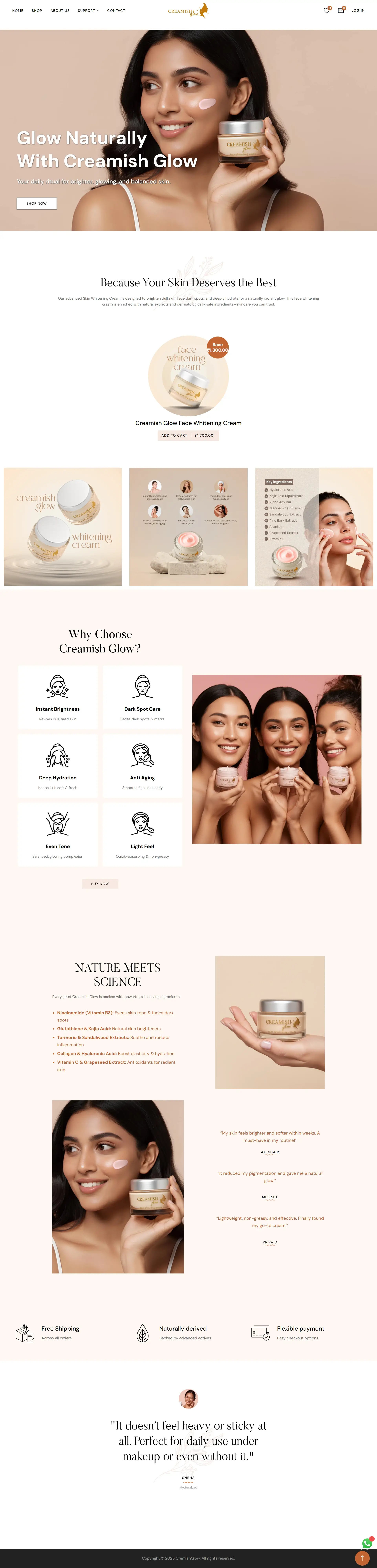 Skincare Website