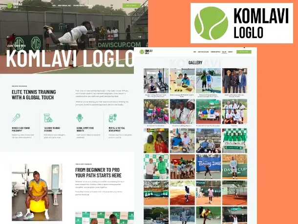 Tennis Coaching Website