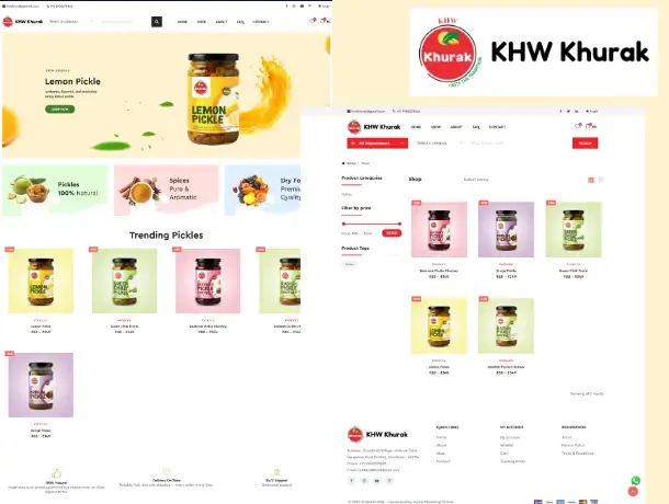 Food & Spices Website