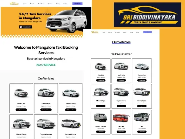 Taxi Booking Website