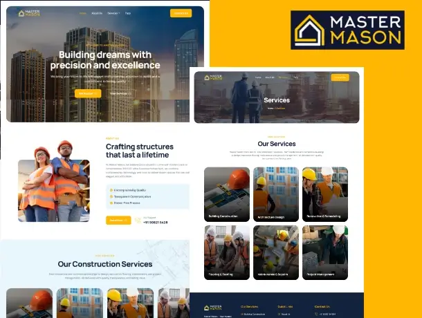 Construction Services Website
