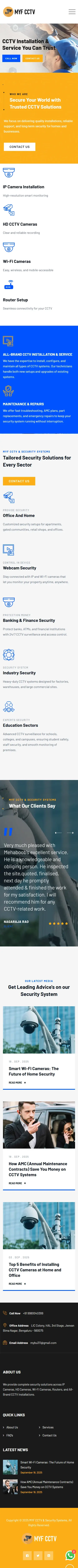 Security Systems Website